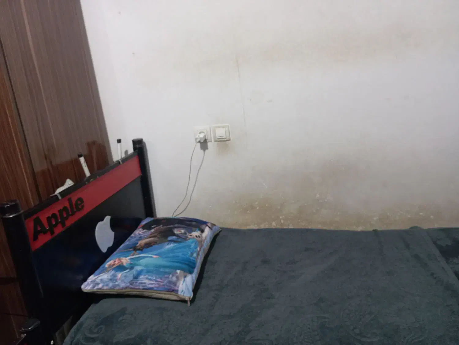 تخت خواب دو طبقه هم یه نفره میشه همراه تشک|تخت و سرویس خواب|اصفهان, فردوان|دیوار