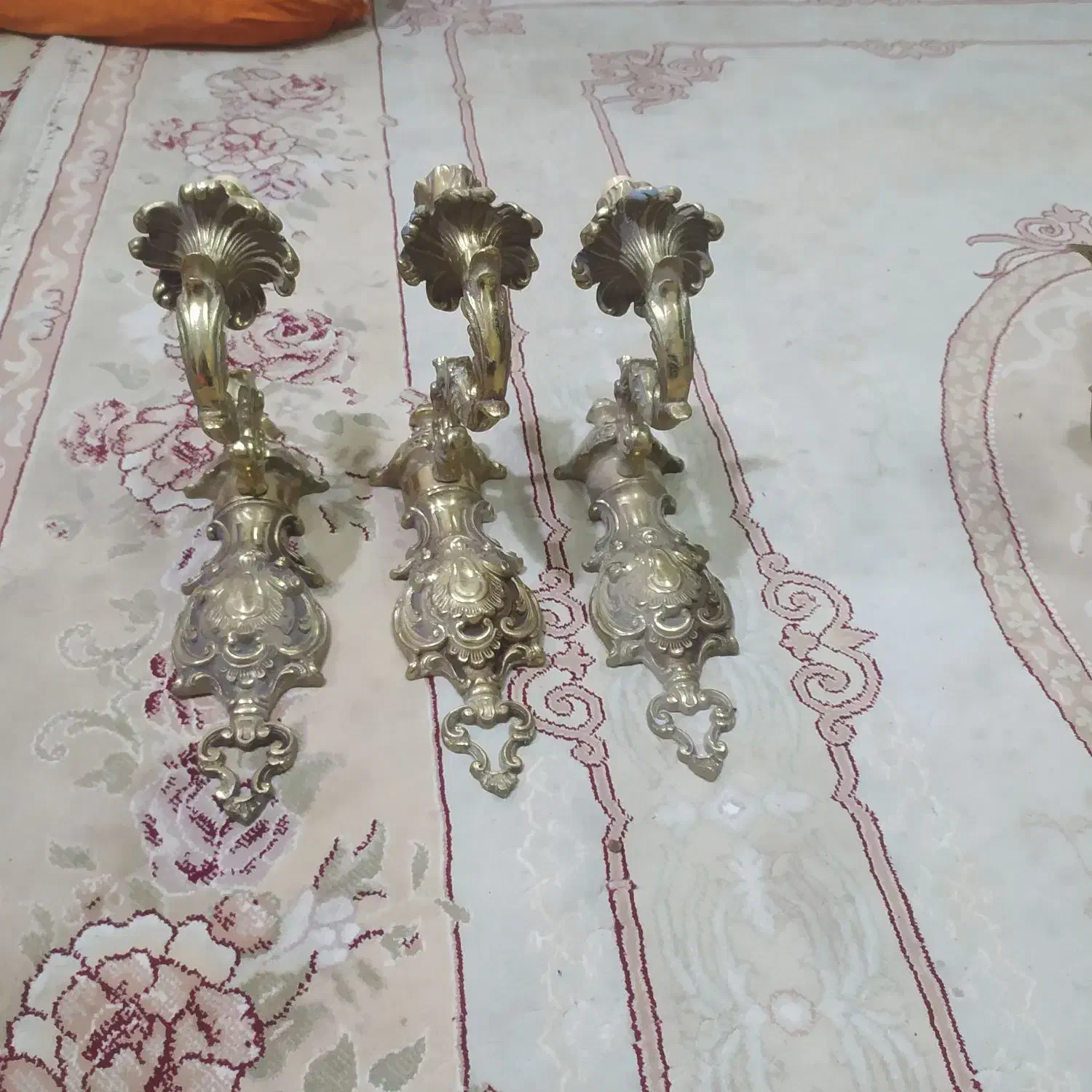 لوستر برنج|لوستر و چراغ آویز|شهرضا, |دیوار