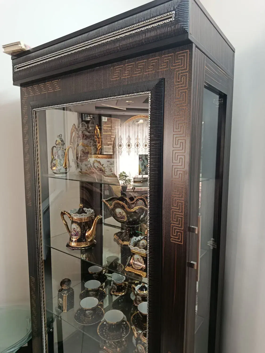 ویترین|بوفه، ویترین، کنسول|ابریشم, |دیوار