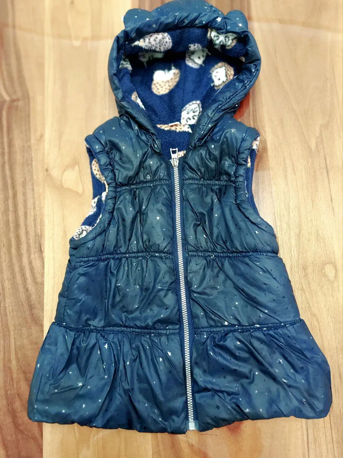 پافر کلاه دار داخل خز|کفش و لباس بچه|رشت, نیکمرام|دیوار