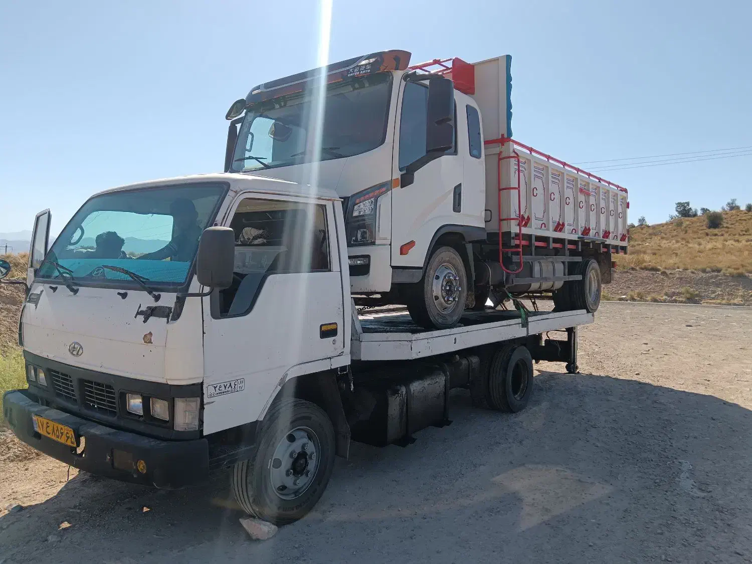 یدک کش خودروبر امداد خودرو بر کفی یدکش|خدمات حمل و نقل|کرمان, |دیوار