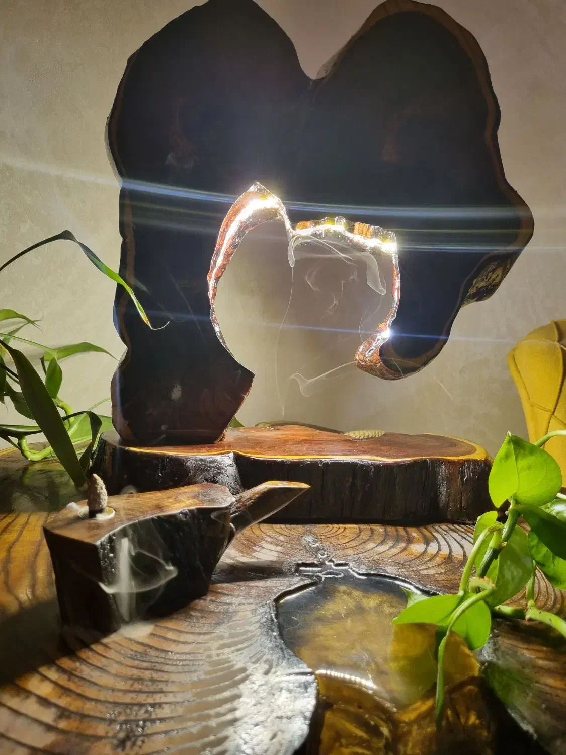 آباژور رستیک دست ساز|چراغ خواب و آباژور|اصفهان, مصلی|دیوار