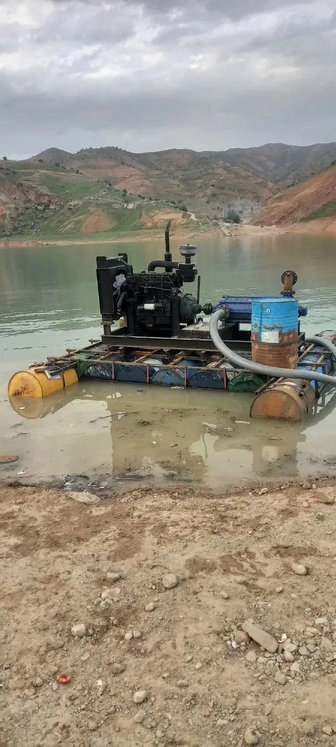 موتور آب ۶ سیلندر پرکینز با پمپ|ماشینآلات صنعتی|ایذه, |دیوار