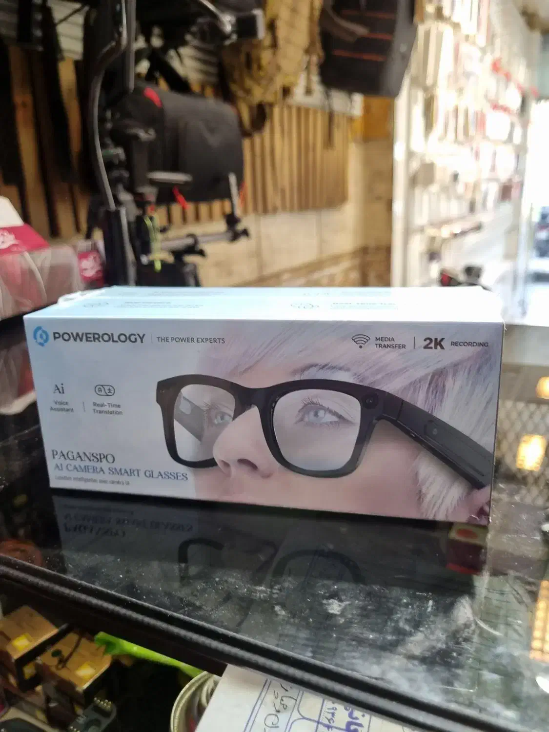 عینک هوشمند دوربیندار powerology|دوربین عکاسی و فیلمبرداری|تهران, شیخ هادی|دیوار