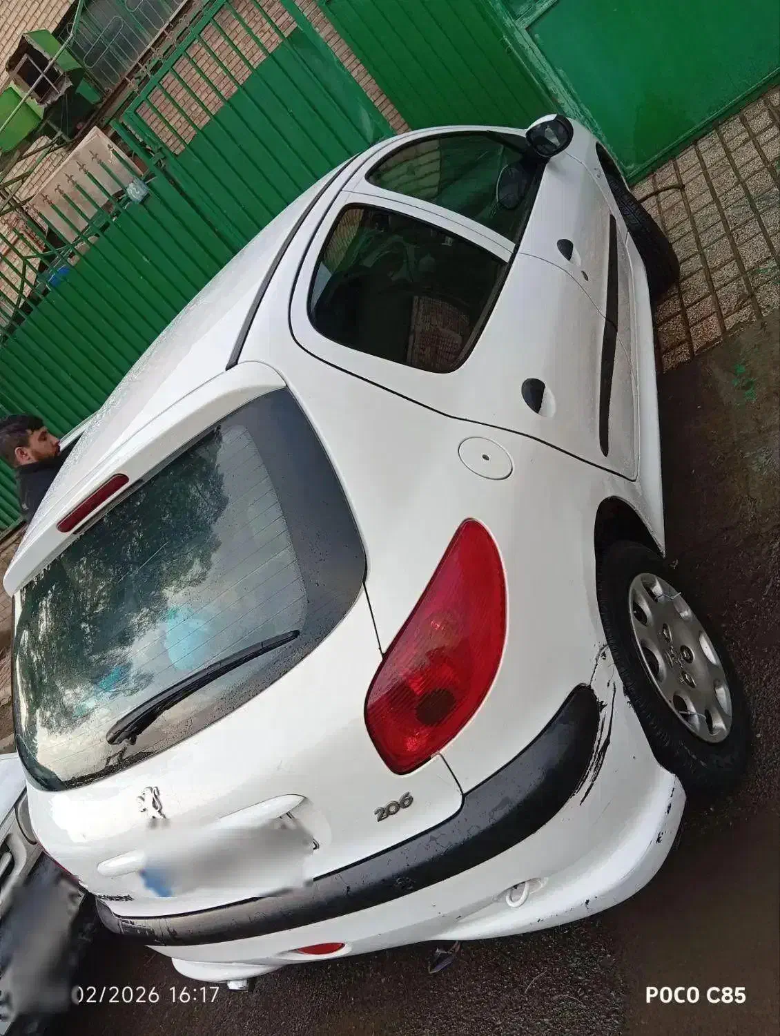 پژو ۲۰۶ بیرنگ|خودرو سواری و وانت|کرج, اسلام‌آباد|دیوار