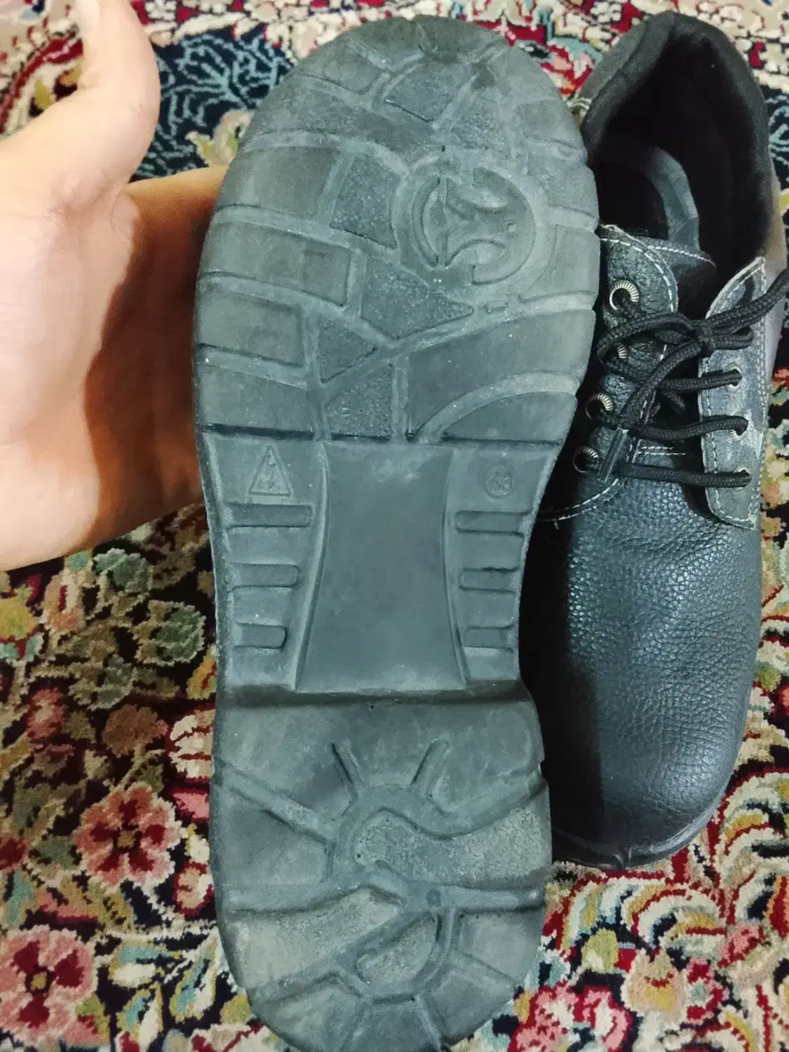 کفش ایمنی چرم|کیف، کفش، کمربند|بروجرد, |دیوار