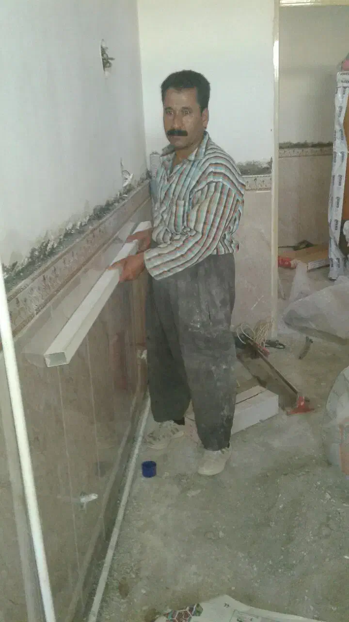 کاشیکاری وسرامیکاری|خدمات پیشه و مهارت|اسلام‌شهر, مطهری|دیوار