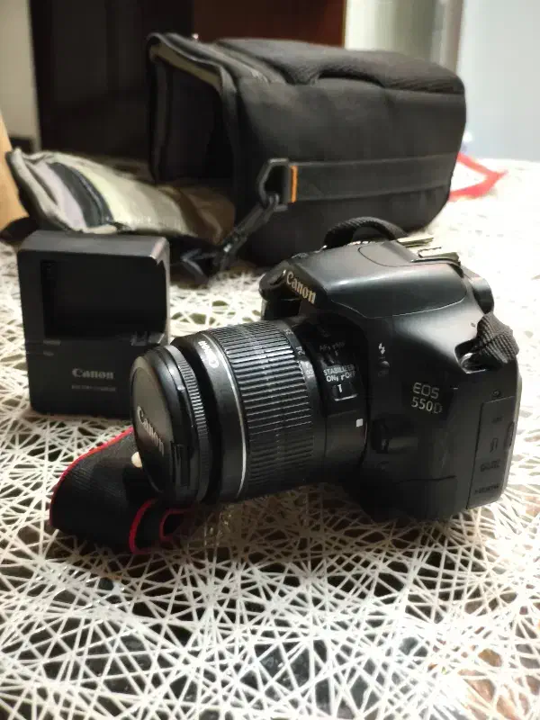 دوربین عکاسی حرفه ای 550D|دوربین عکاسی و فیلم‌برداری|گرمدره, |دیوار