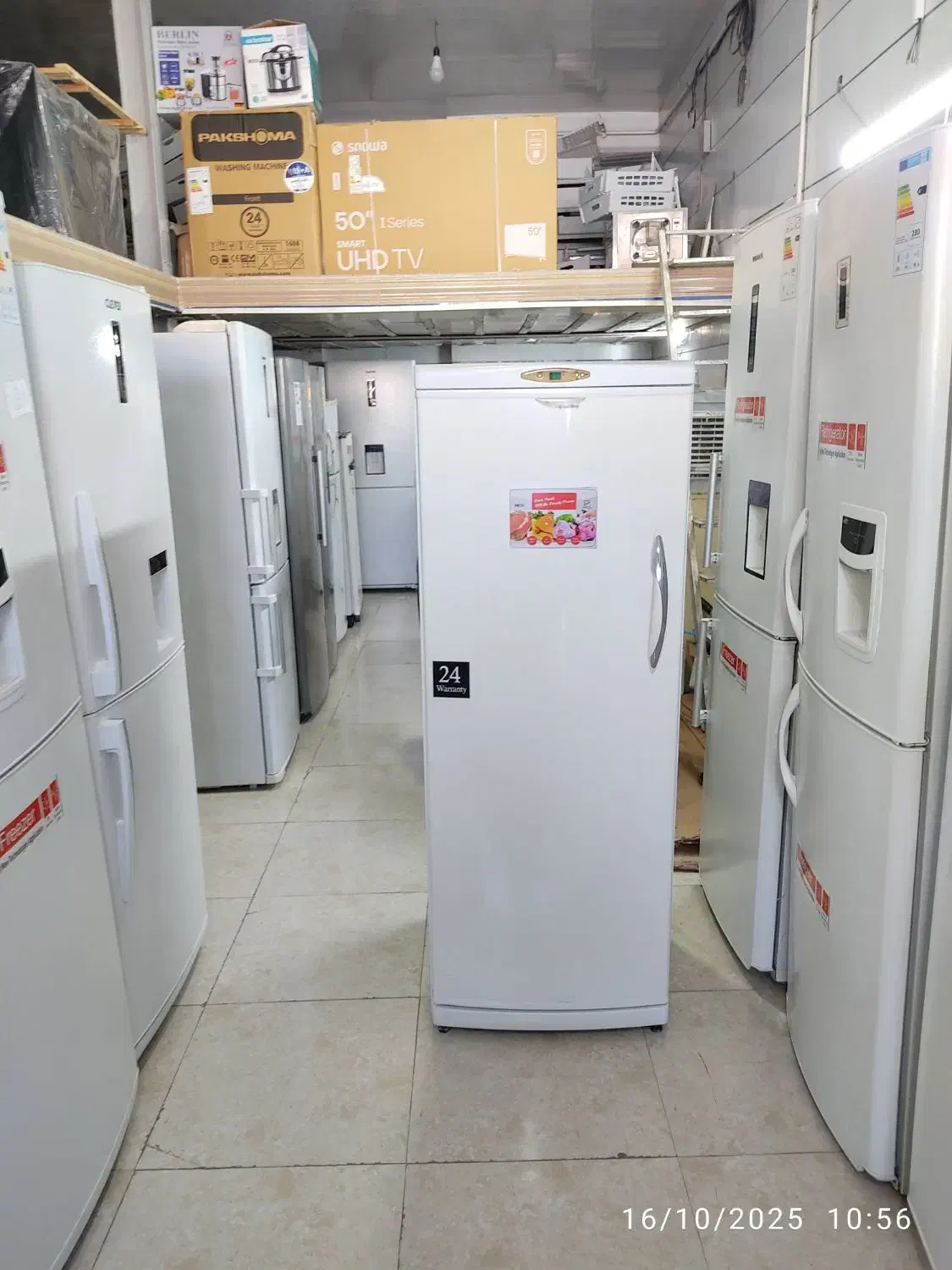 خریدی مطمعن و  با ضمانت(فریزر بدون برفک پارس  )|یخچال و فریزر|قزوین, |دیوار