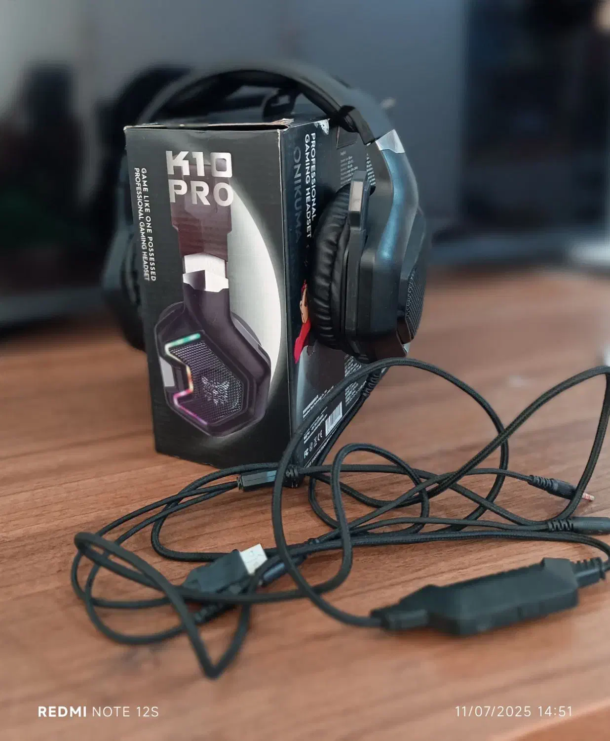 هدفون گیمینگ onikuma|قطعات و لوازم جانبی رایانه|تهران, پرستار|دیوار