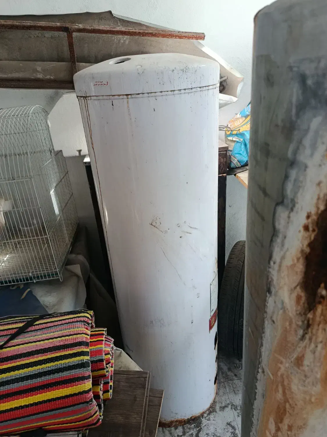 آبگرمکن ضایعاتی 40 گالن|آبگرمکن، پکیج، شوفاژ|ساری, |دیوار