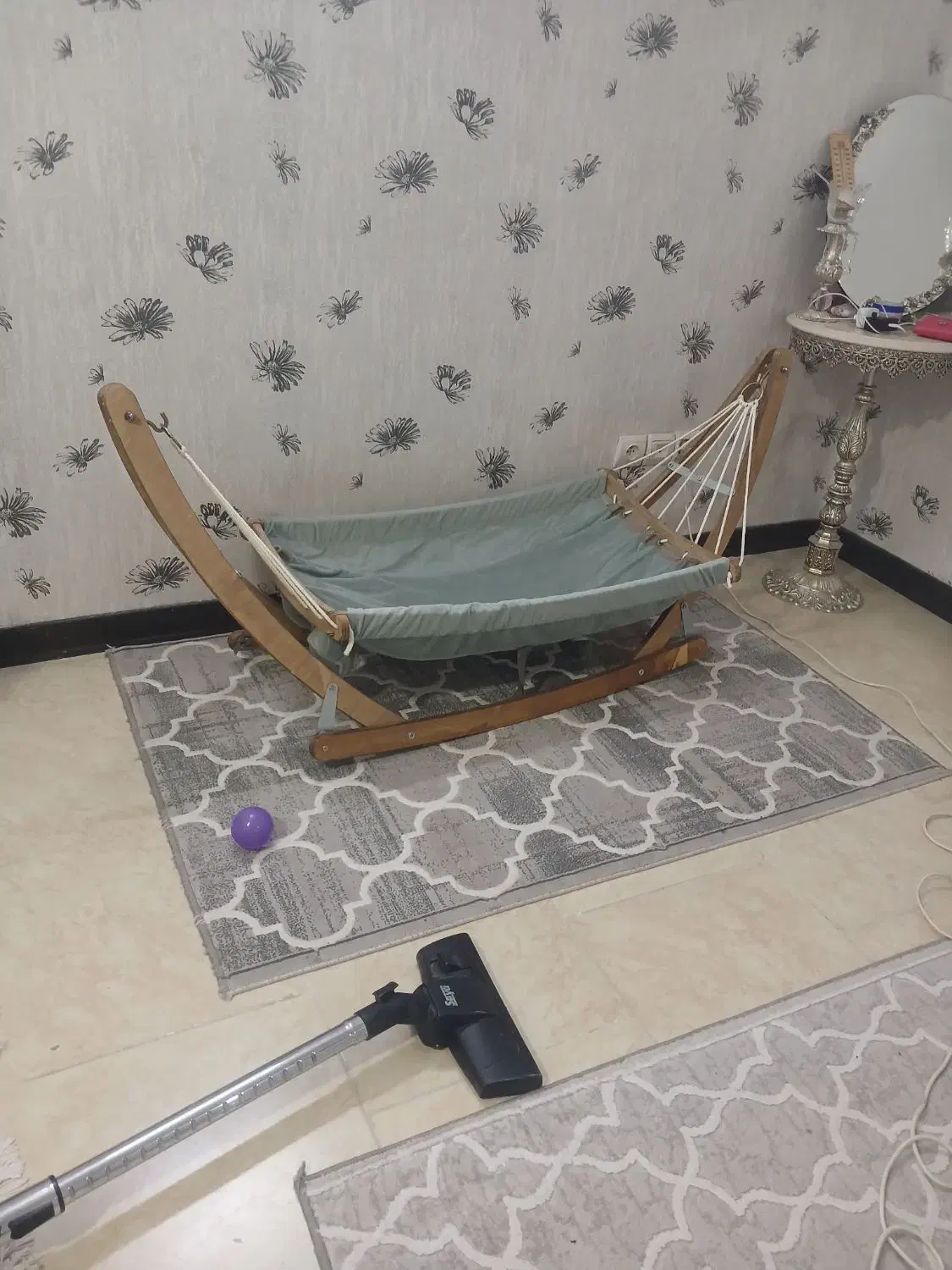 ننو ،گهواره سنتی|تخت و صندلی بچه|پاکدشت, شهرک امام رضا|دیوار