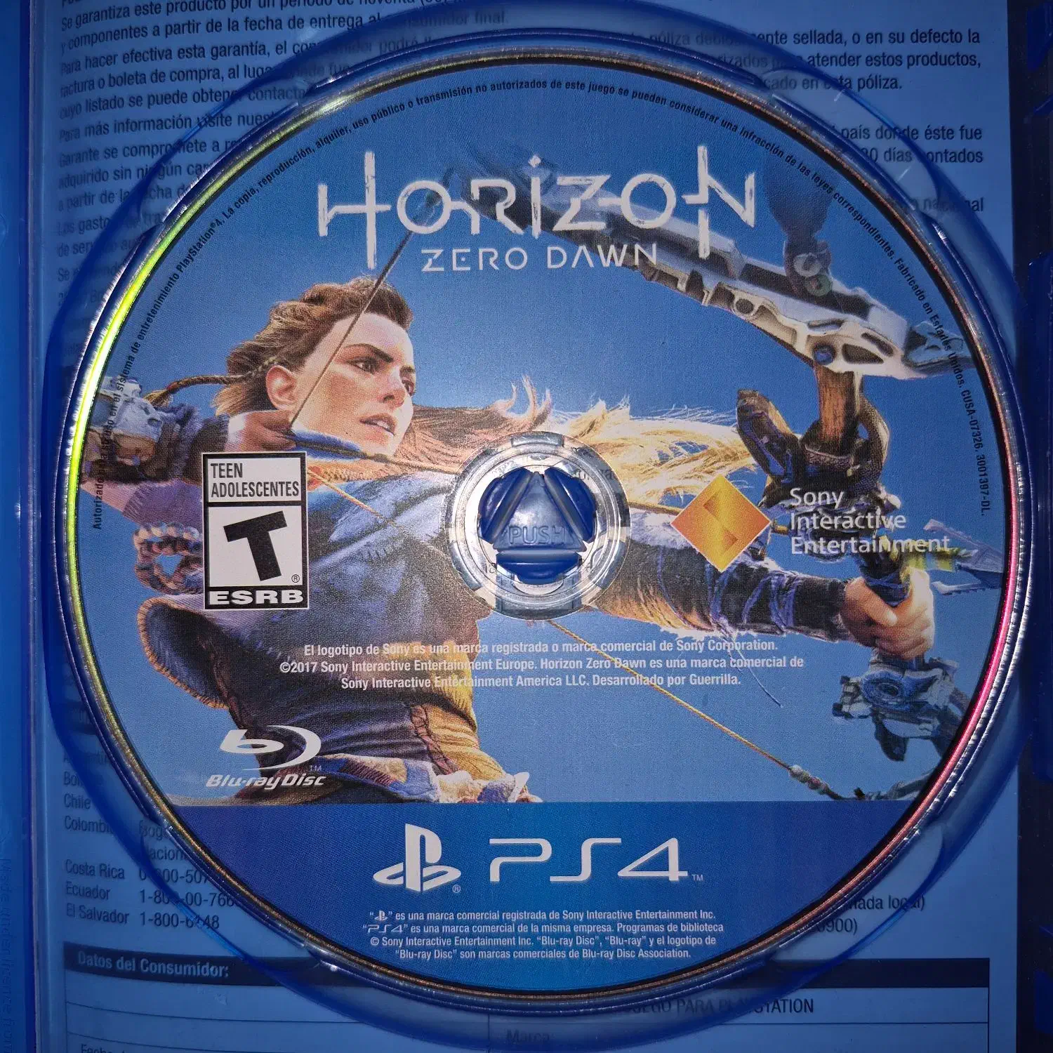 دیسک Ps4 هورایزن / هوریزون Horizon zero dawn|کنسول، بازی ویدئویی و آنلاین|رشت, معلم|دیوار