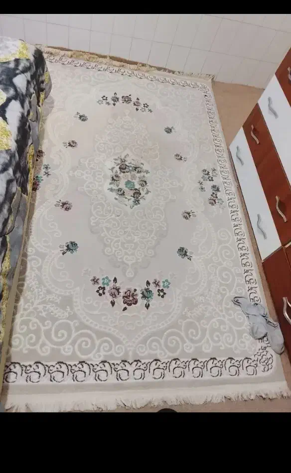 فرش گل برجسته|فرش|نیشابور, گنبد سبز|دیوار