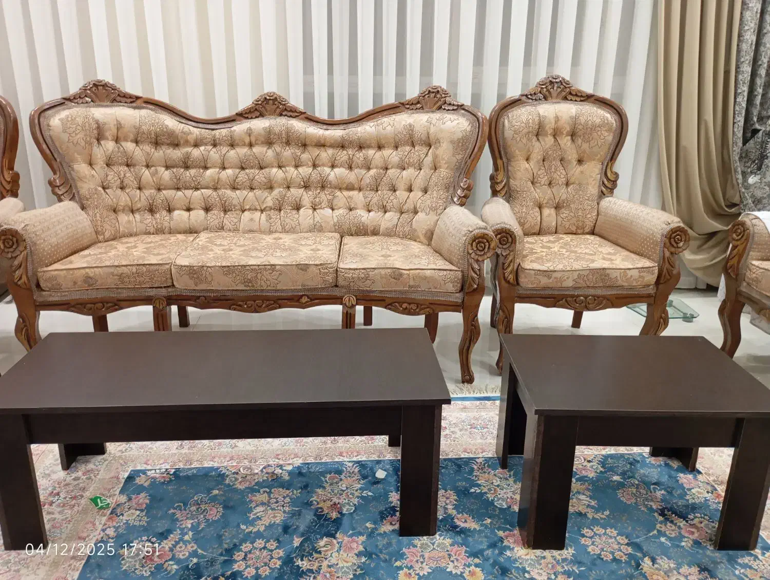 مبلمان سلطنتی و میز ناهارخوری|مبلمان خانگی و میز عسلی|مشهد, کوشش|دیوار