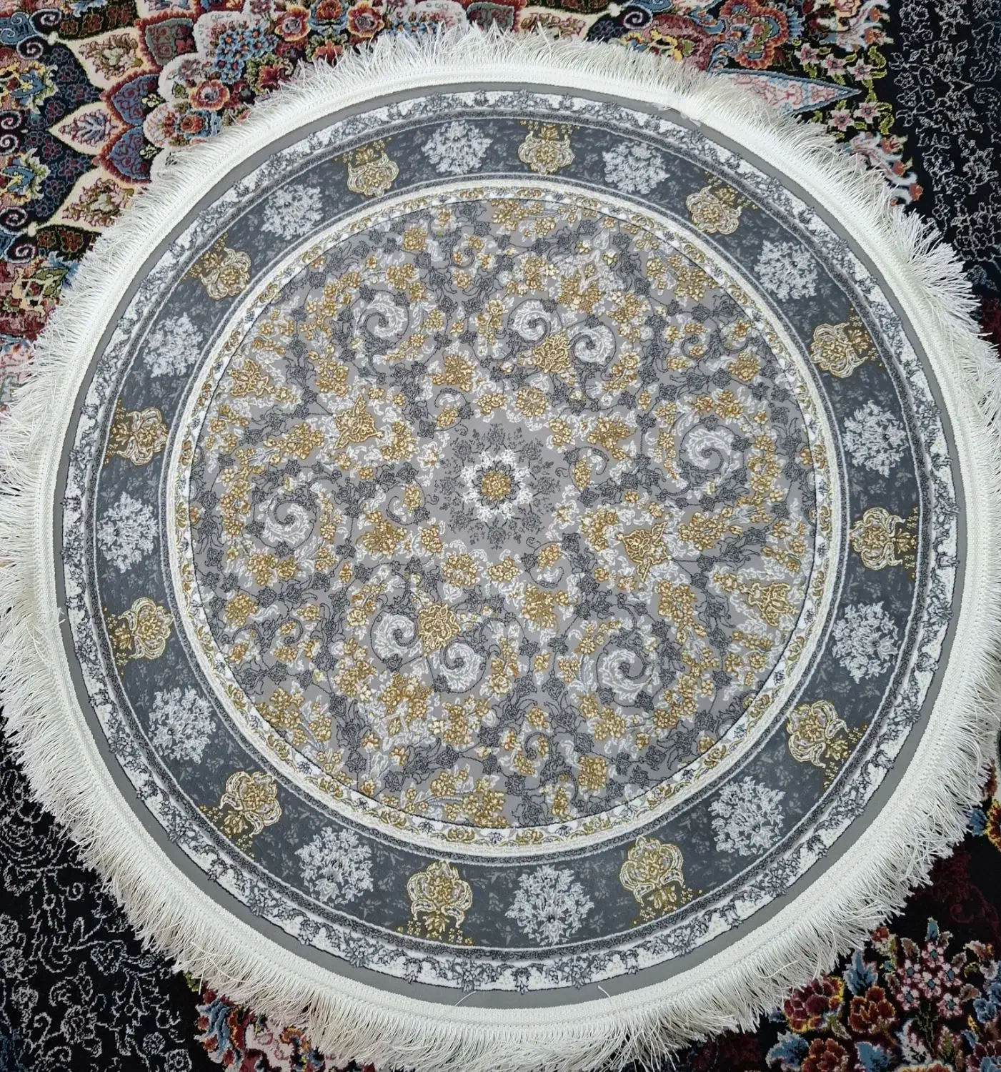 قالیچه گرد ۱متری|فرش|کرج, کمال‌شهر|دیوار