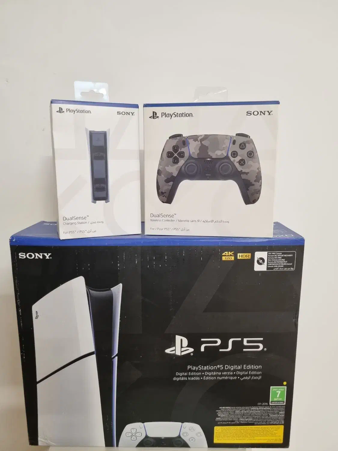 PS5 slim digital اروپا یک ترا بایت|کنسول، بازی ویدئویی و آنلاین|خرمآباد, |دیوار