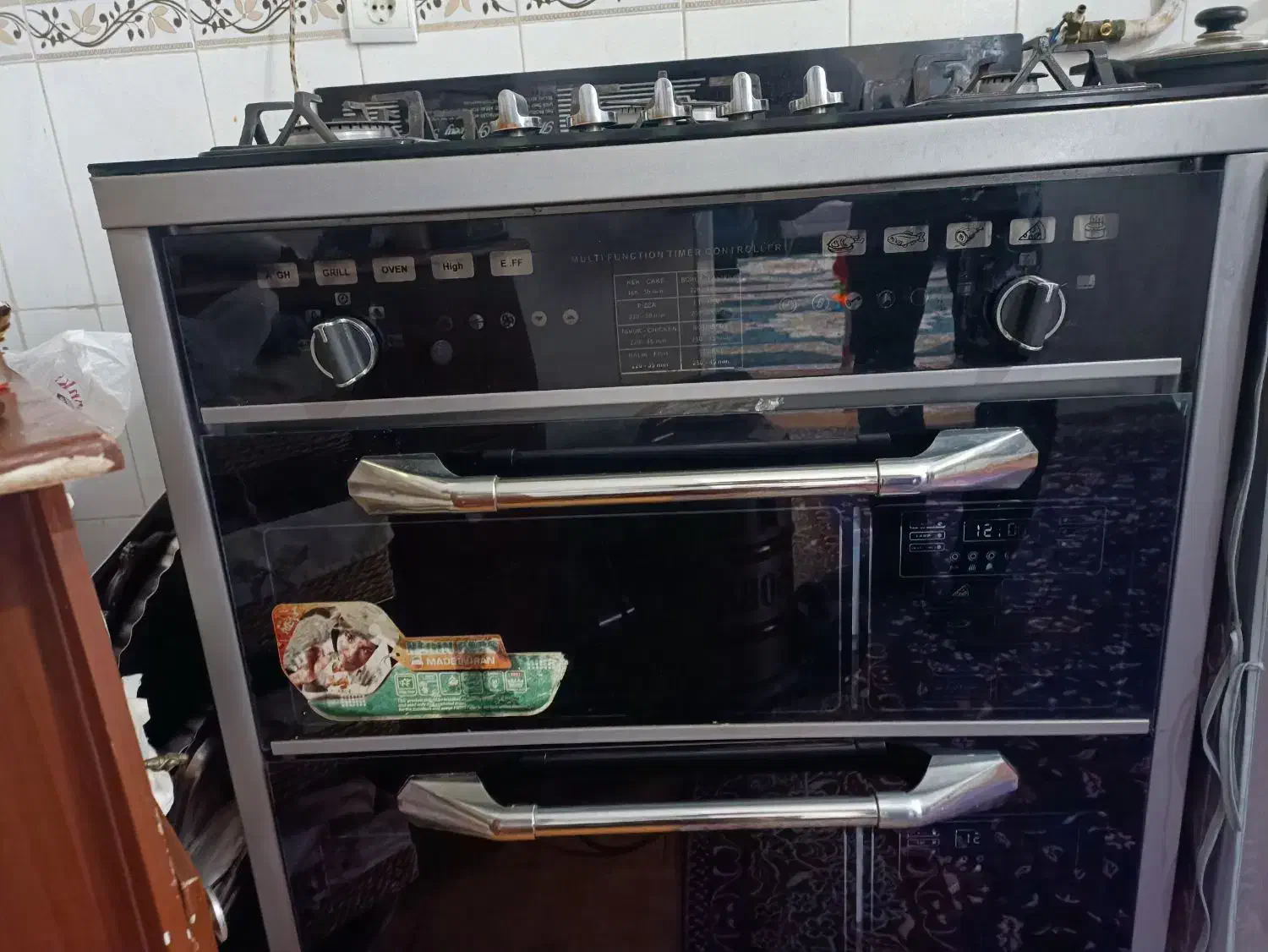 اجاق گاز|اجاق گاز و لوازم برقی پخت‌وپز|درمیان, |دیوار