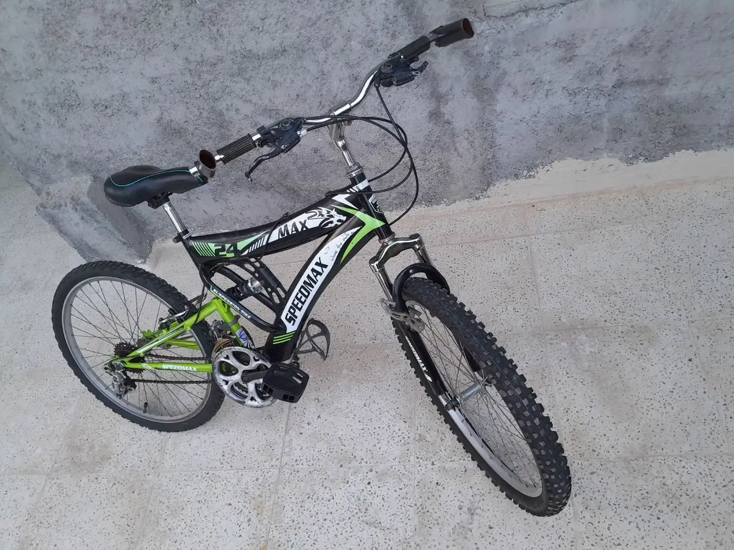 دوچرخه کمک فنردار  سایز ۲۴|دوچرخه، اسکیت، اسکوتر|علامرودشت, |دیوار