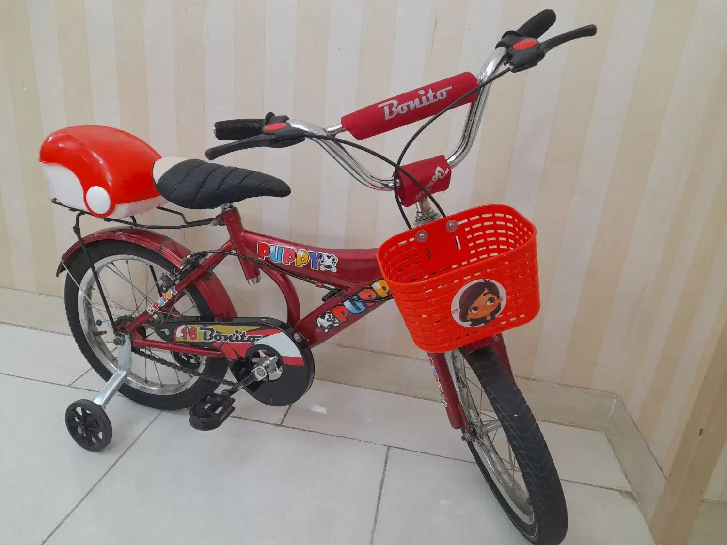 دوچرخه سایز ۱۶ مارک پاپی|دوچرخه، اسکیت، اسکوتر|تهران, شهرک طالقانی|دیوار