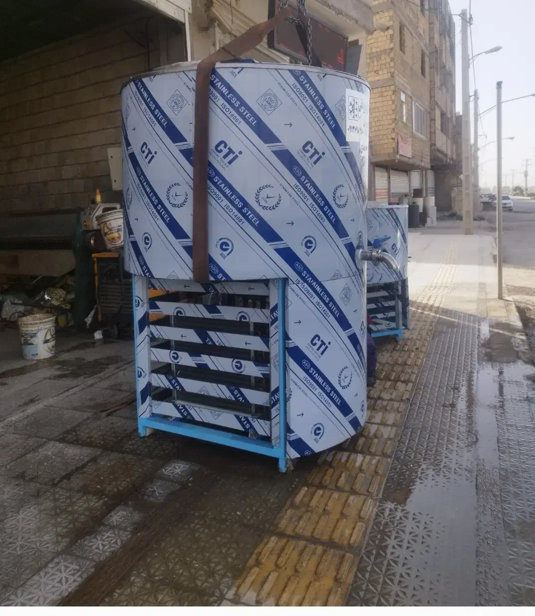 شیرسردکن شیر سردکن پاتیل سردخانه مخازن استیل|ماشین‌آلات صنعتی|اصفهان, سپاهان‌شهر|دیوار