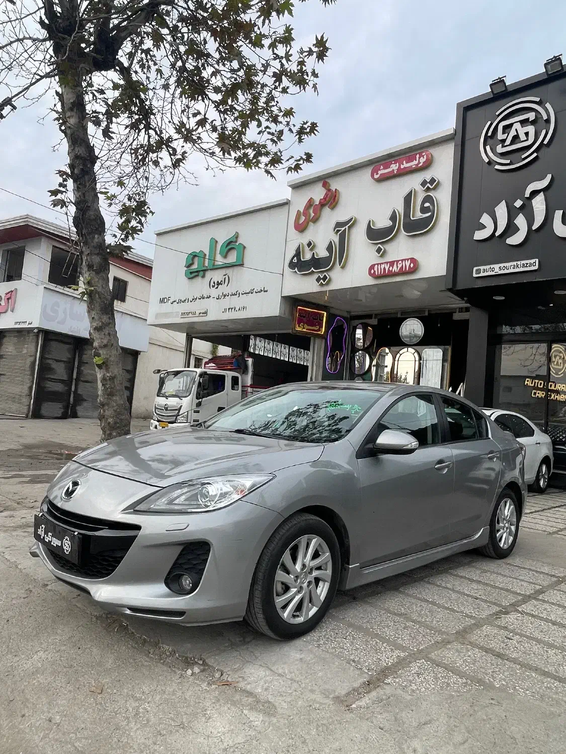 مزدا نیو تیپ ۴ مدل ۱۳۹۵ مشابه خشک|خودرو سواری و وانت|ساری, |دیوار