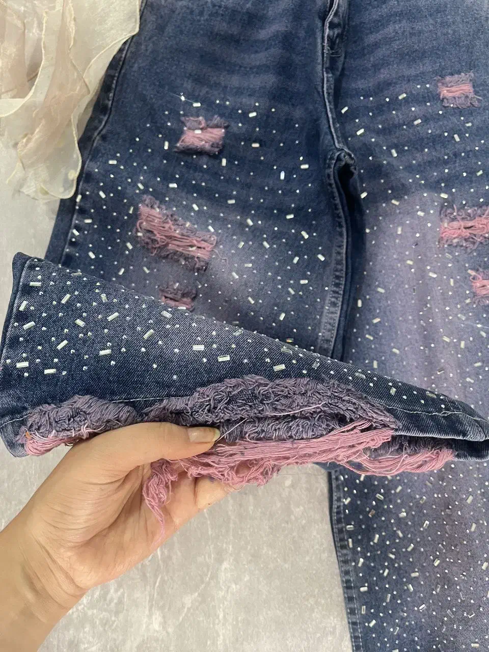 شلوار بگ نگین دار بچه گانه|کفش و لباس بچه|ری, شهادت|دیوار