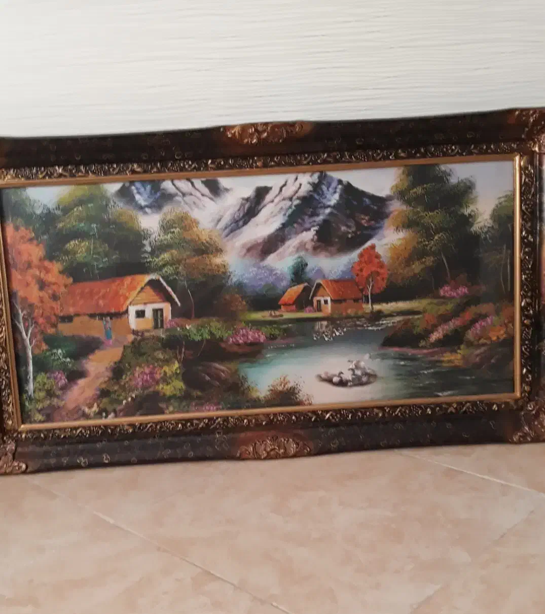 دو عدد تابلو منظره|تابلو، نقاشی، عکس|آستارا, |دیوار