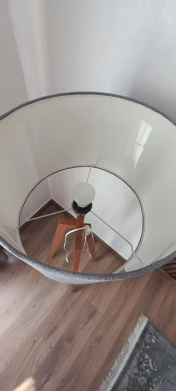 آباژور ، پایه چوبی|چراغ خواب و آباژور|تهران, شهرک چیتگر|دیوار