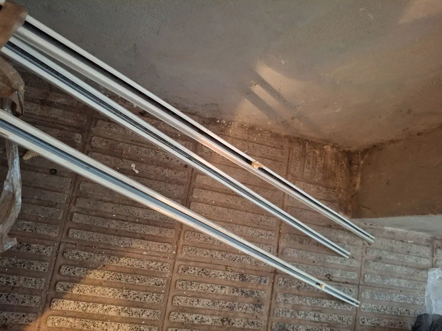 3 عدد چوب پرده  ویک عدد رگال لباس|پرده، رانر، رومیزی|گرگان, |دیوار