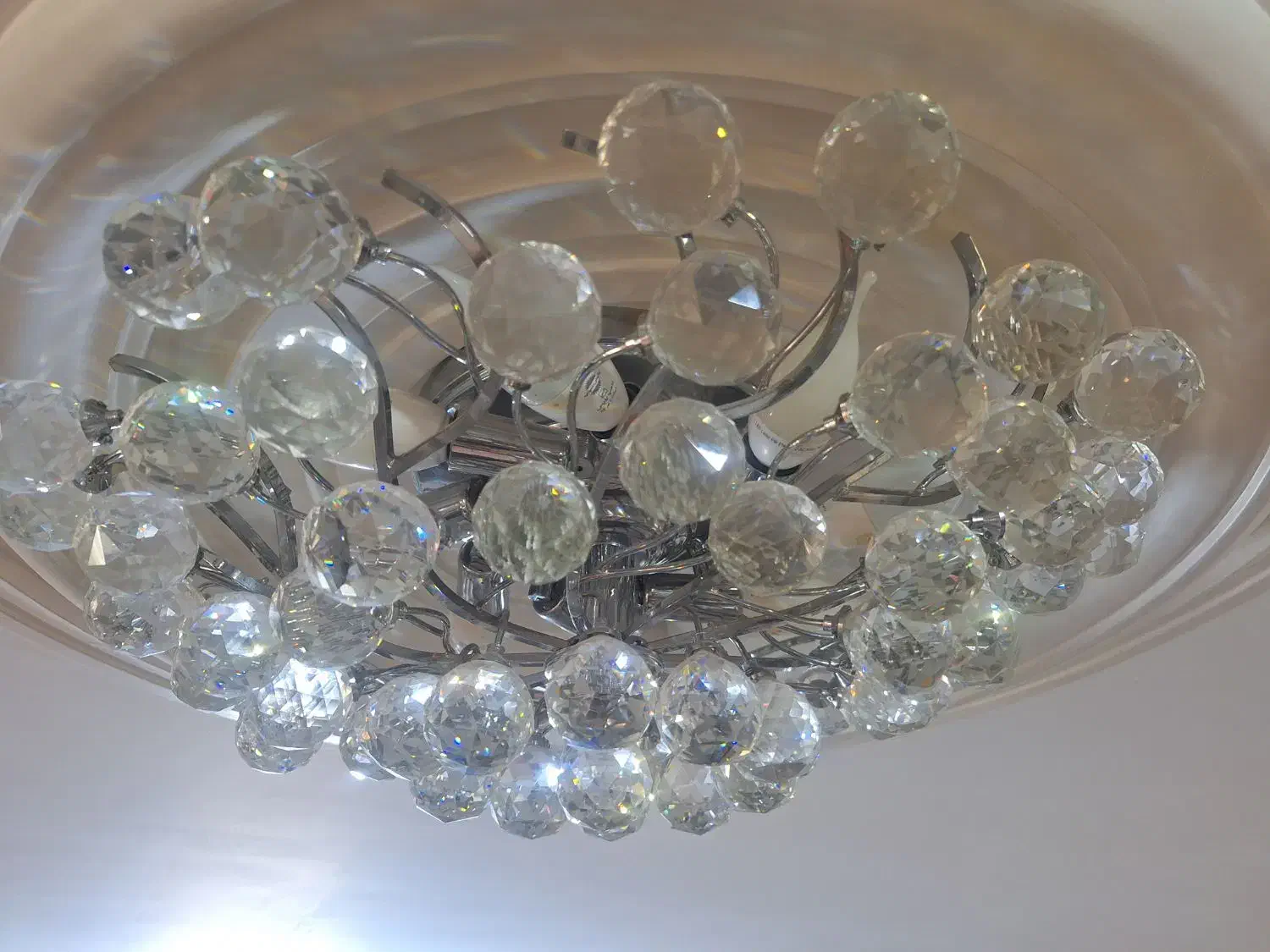 لوستر سقفی دو عدد|لوستر و چراغ آویز|قزوین, |دیوار