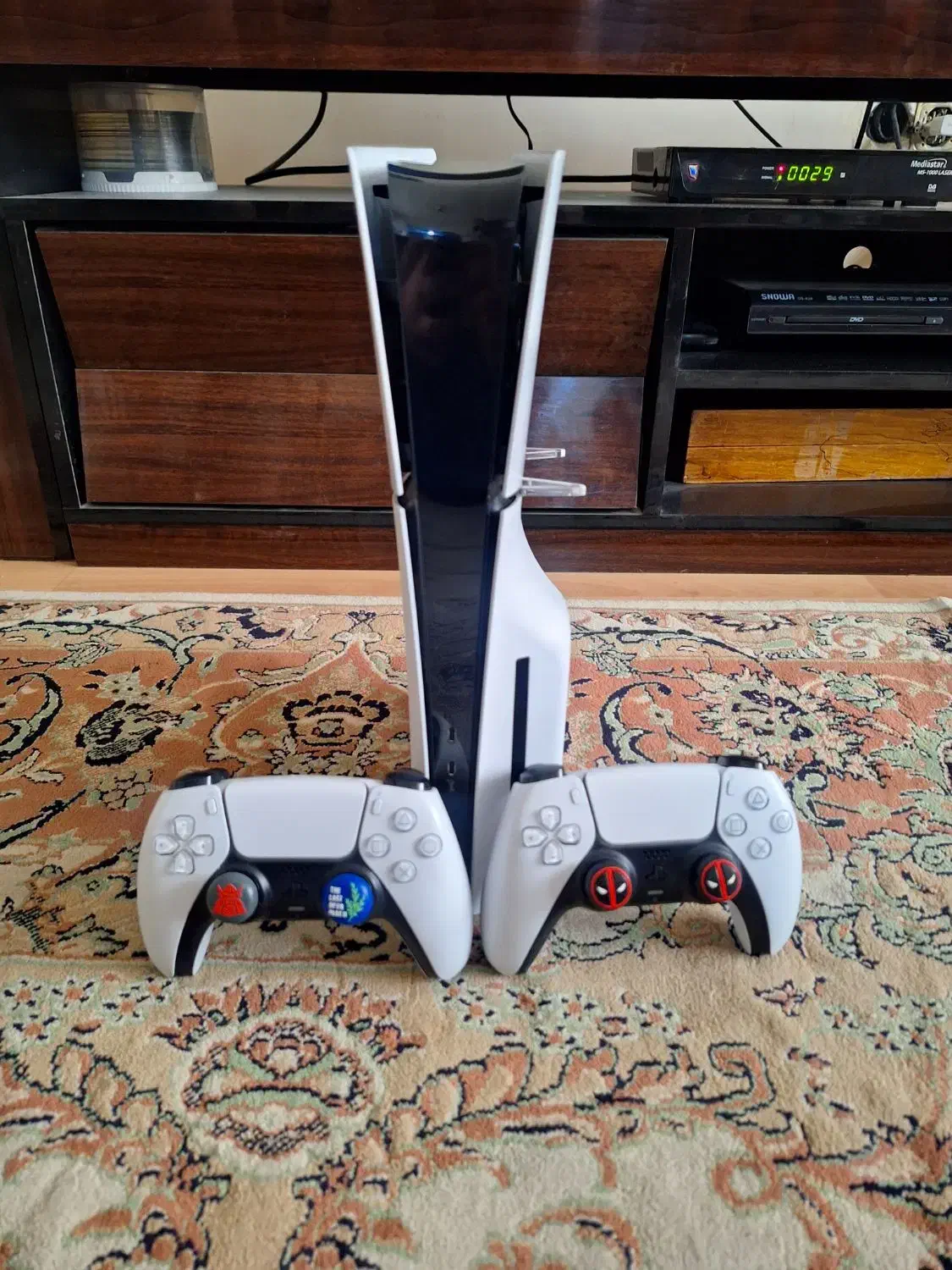 ps5 slim standard 1tb دو دسته|کنسول، بازی ویدئویی و آنلاین|پرند, فاز ۵|دیوار