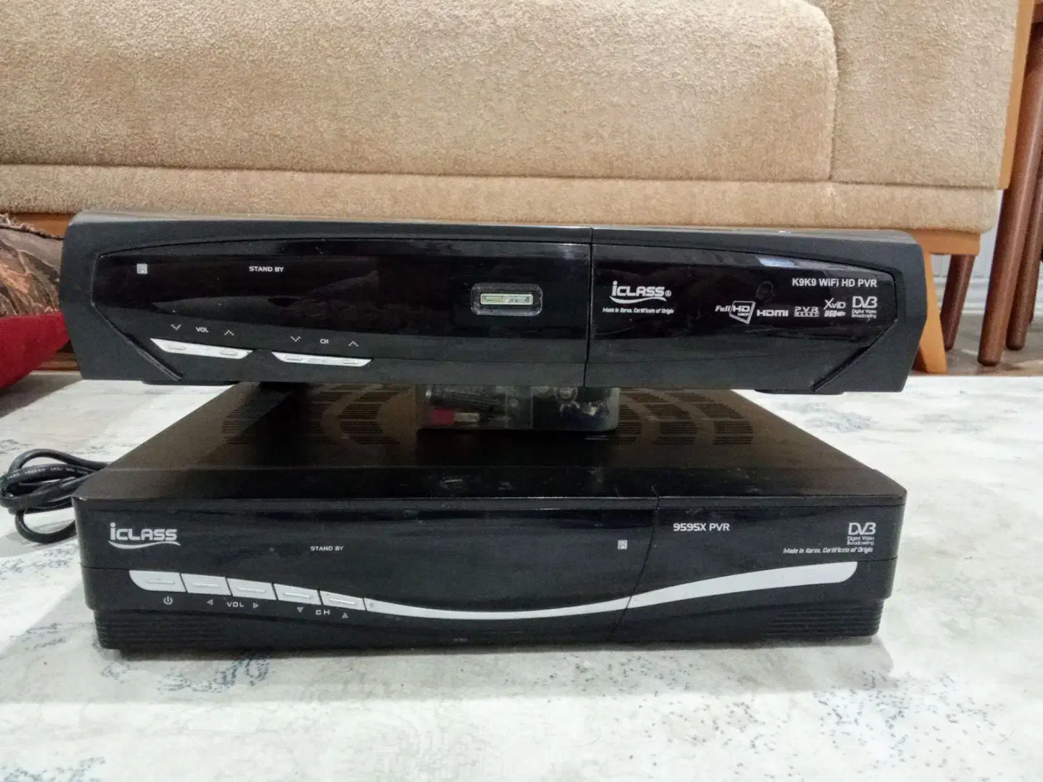 فروش دوگیرنده دیجیتال ICLASS - مدل K9K9 + 9595|صوتی و تصویری|آبادان, |دیوار