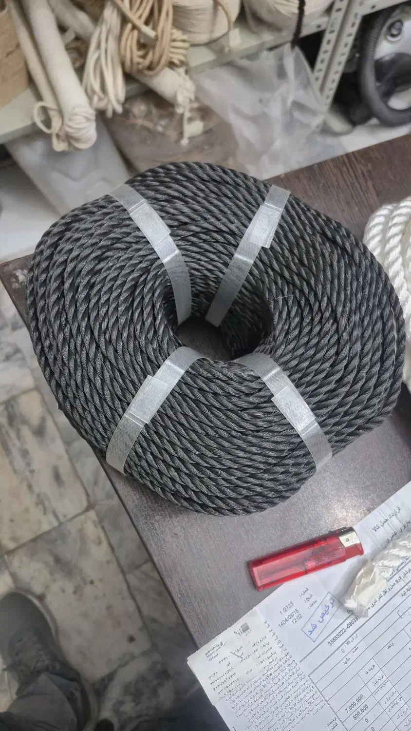 طناب 4میل مشکی|ابزارآلات|مشهد, انقلاب|دیوار