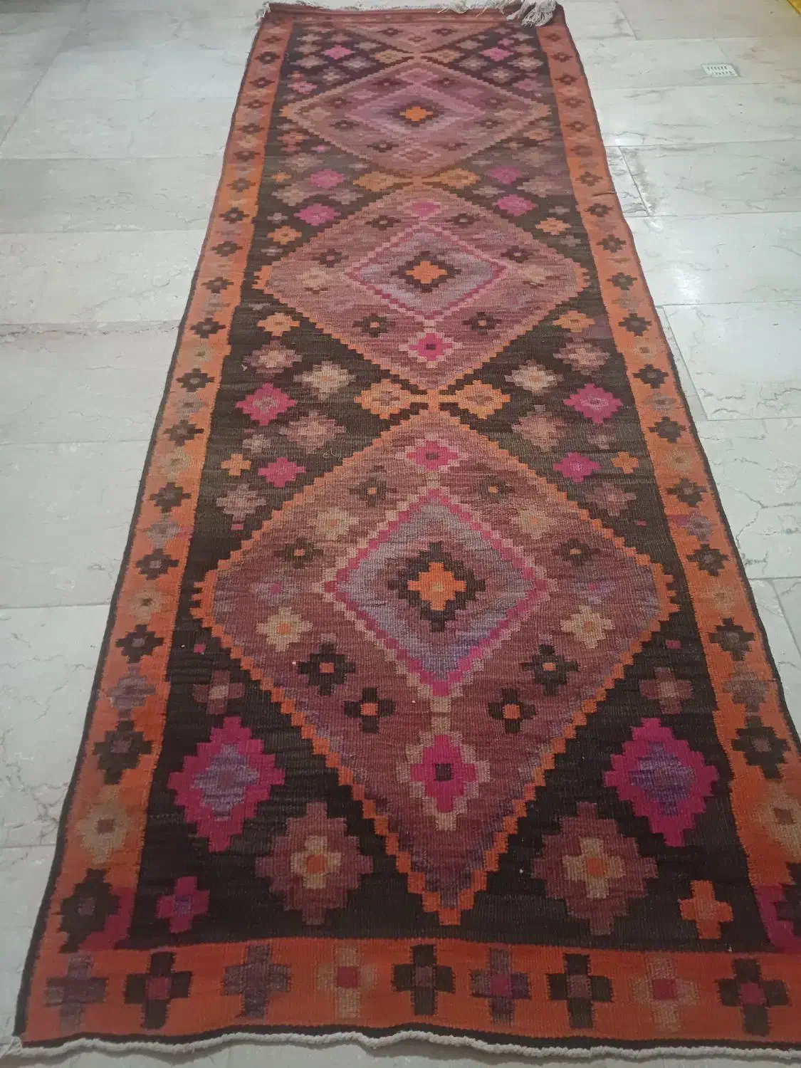 فروش گلیم قدیمی بدون ایراد|گلیم، جاجیم، گبه|مهاباد (آذربایجان غربی), |دیوار