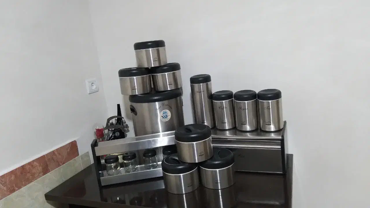 بانکه حبوبات و ادویه|ظروف نگهدارنده، پلاستیکی، یک‌بارمصرف|سنقر, |دیوار