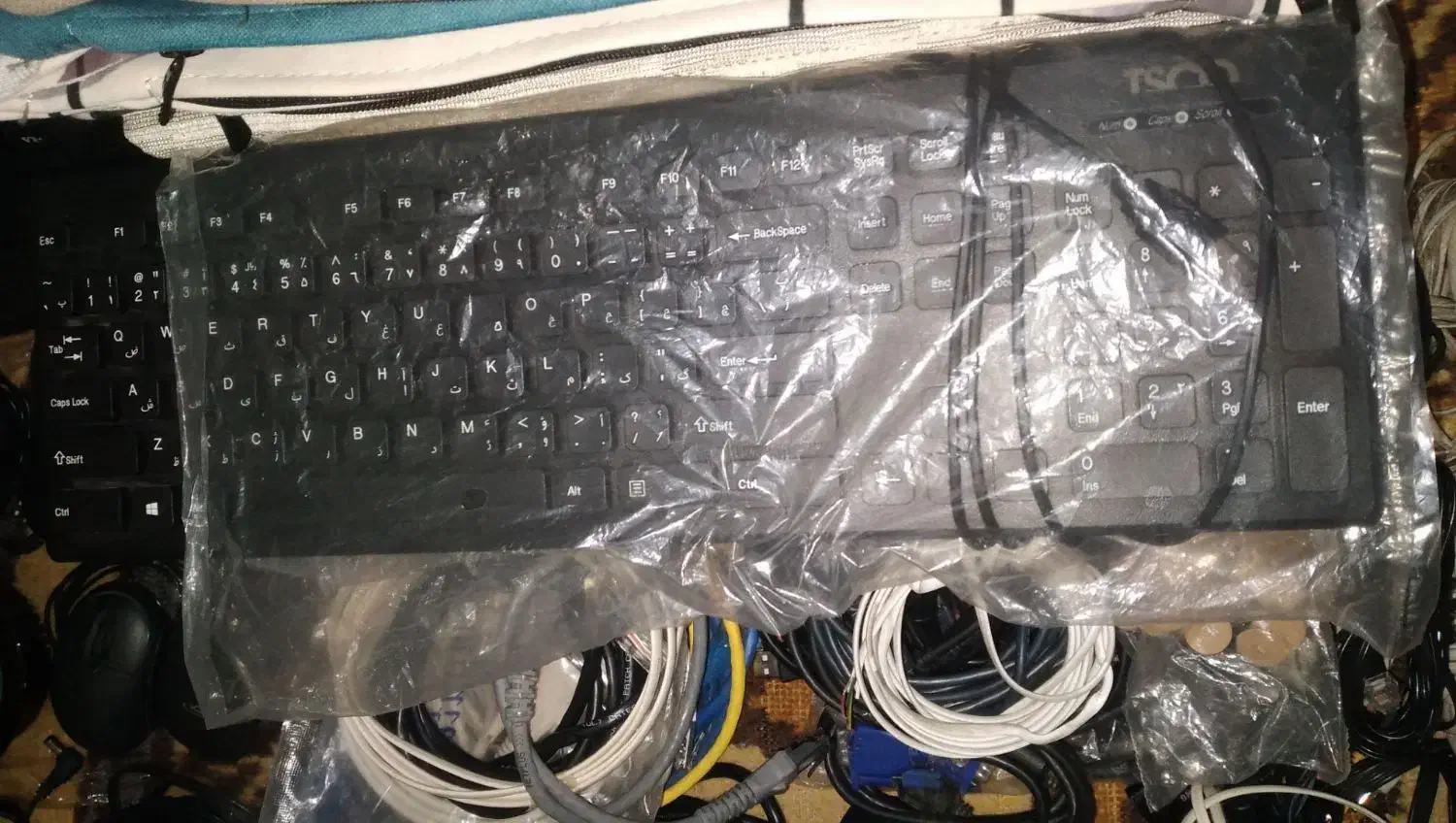 آدابتور کیبورد کابل اینترنت منبع تغذیه و پورت|قطعات و لوازم جانبی رایانه|تهران, آذری|دیوار