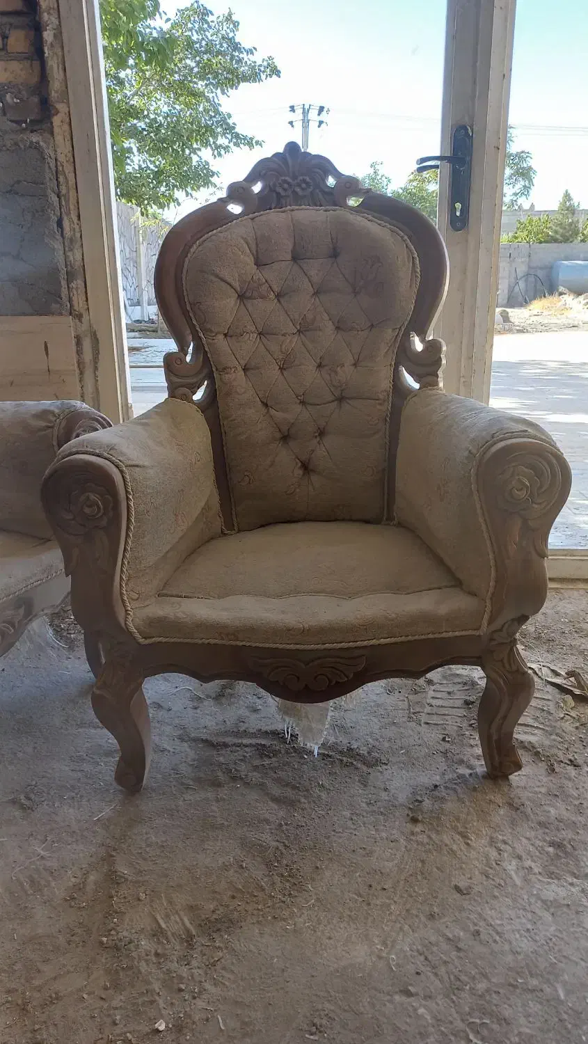 مبلمان استیل ۹نفره|مبلمان خانگی و میز عسلی|مشهد, عسگریه|دیوار