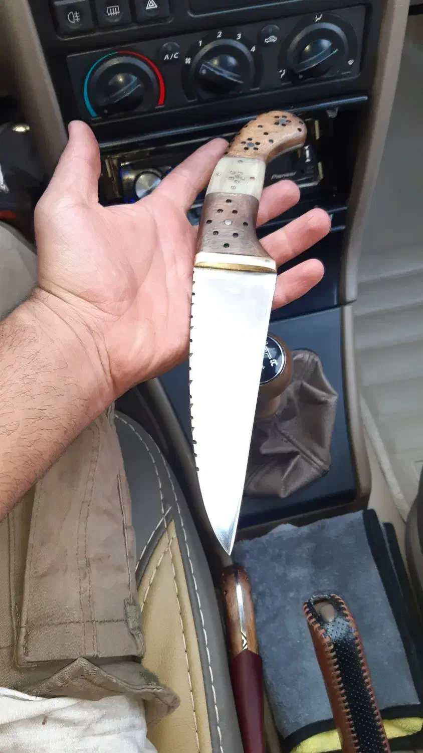 کارد چاقو دست ساز طبیعتگردی آشپزی|کوهنوردی و کمپینگ|مرودشت, مختارآباد|دیوار