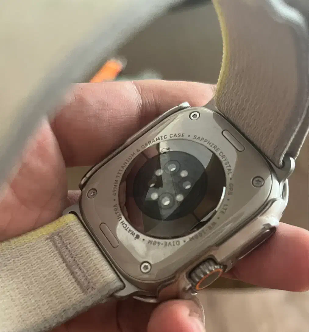 اپل واچ اصلی اولترا/درحد نو مشابه اکبند /باطری ۱۰۰|ساعت|هشتگرد, هشتگرد قدیم|دیوار