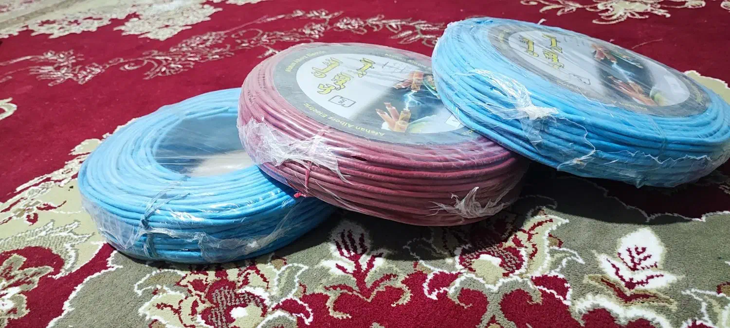 سیم برق بسته صد متری پلمپ 850هزارتون|مصالح و تجهیزات ساختمان|آزادشهر, |دیوار