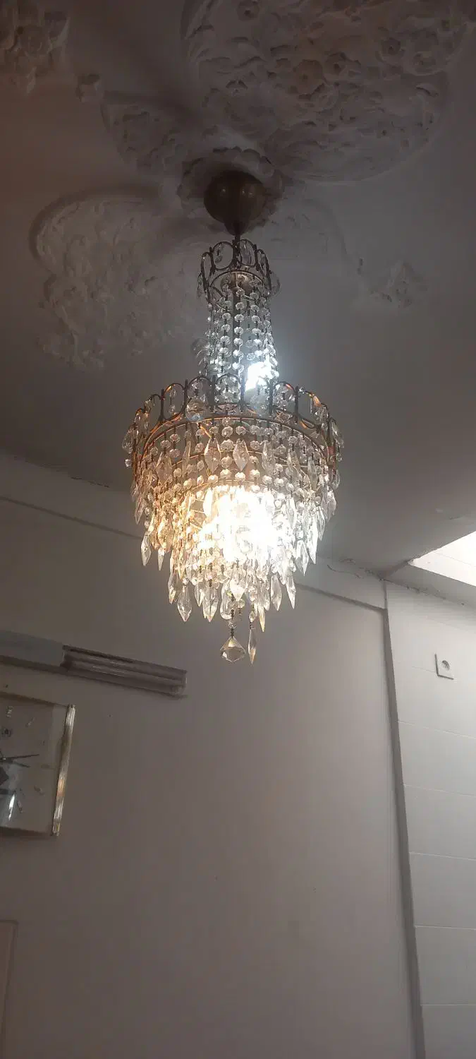 لوستر|لوستر و چراغ آویز|زنجان, |دیوار