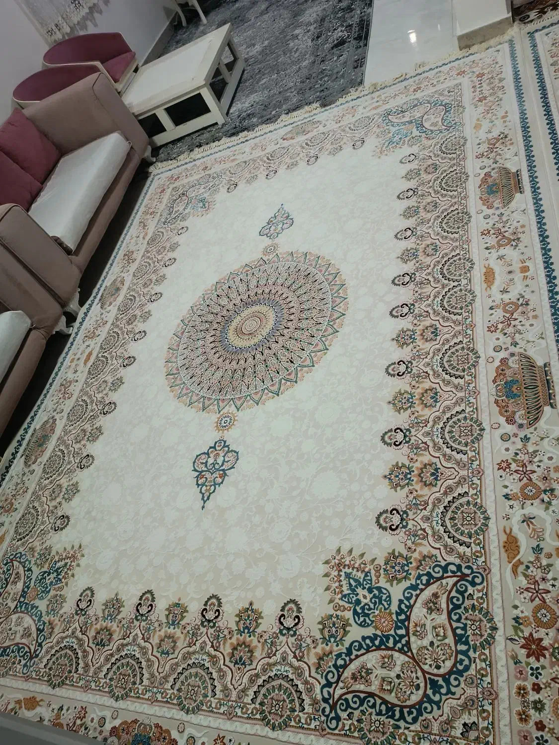فرش 9متری|فرش|پردیس, کمرد|دیوار