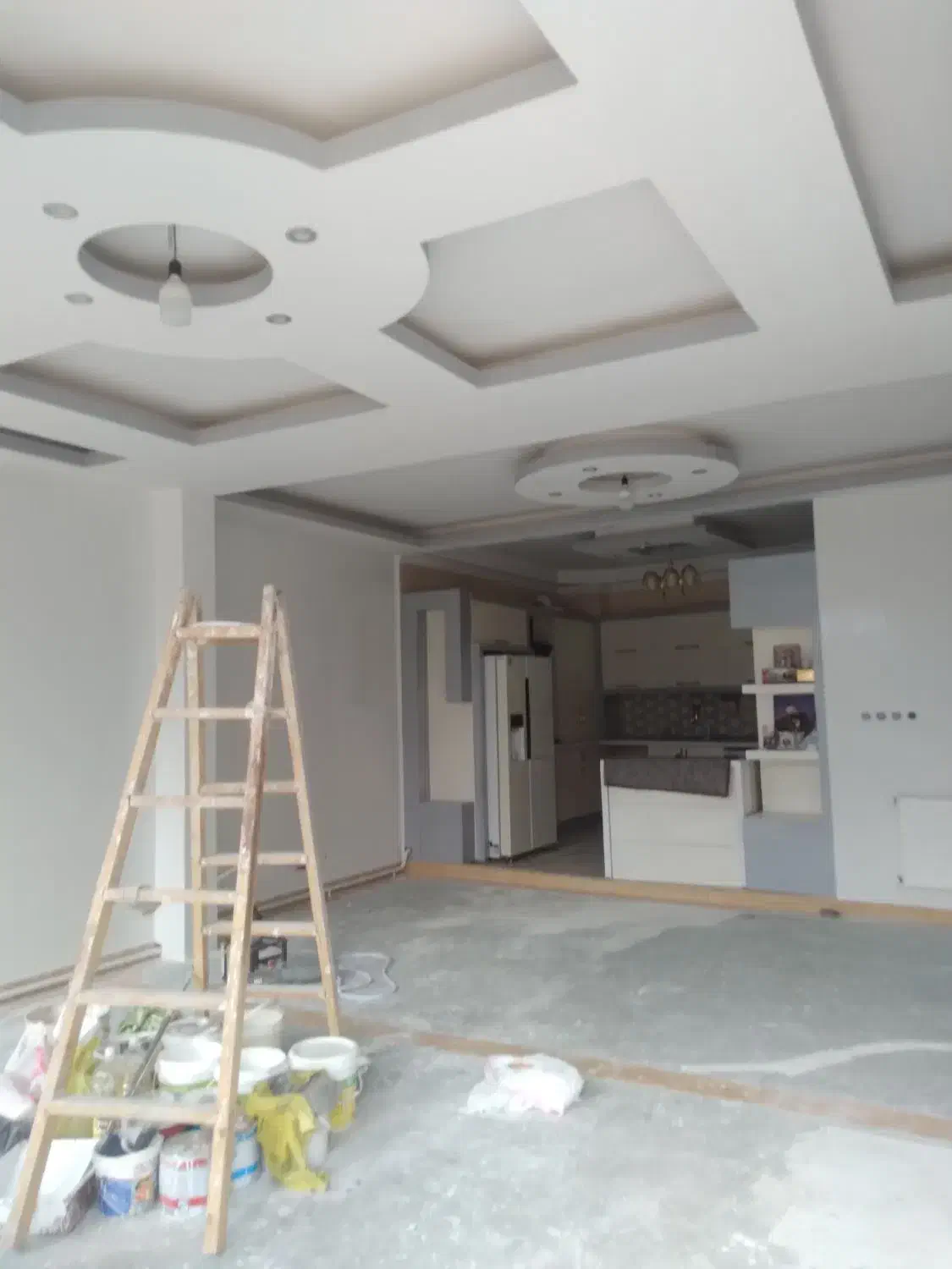 نقاشی ساختمان و رنگ کاری کناف|خدمات پیشه و مهارت|تبریز, |دیوار