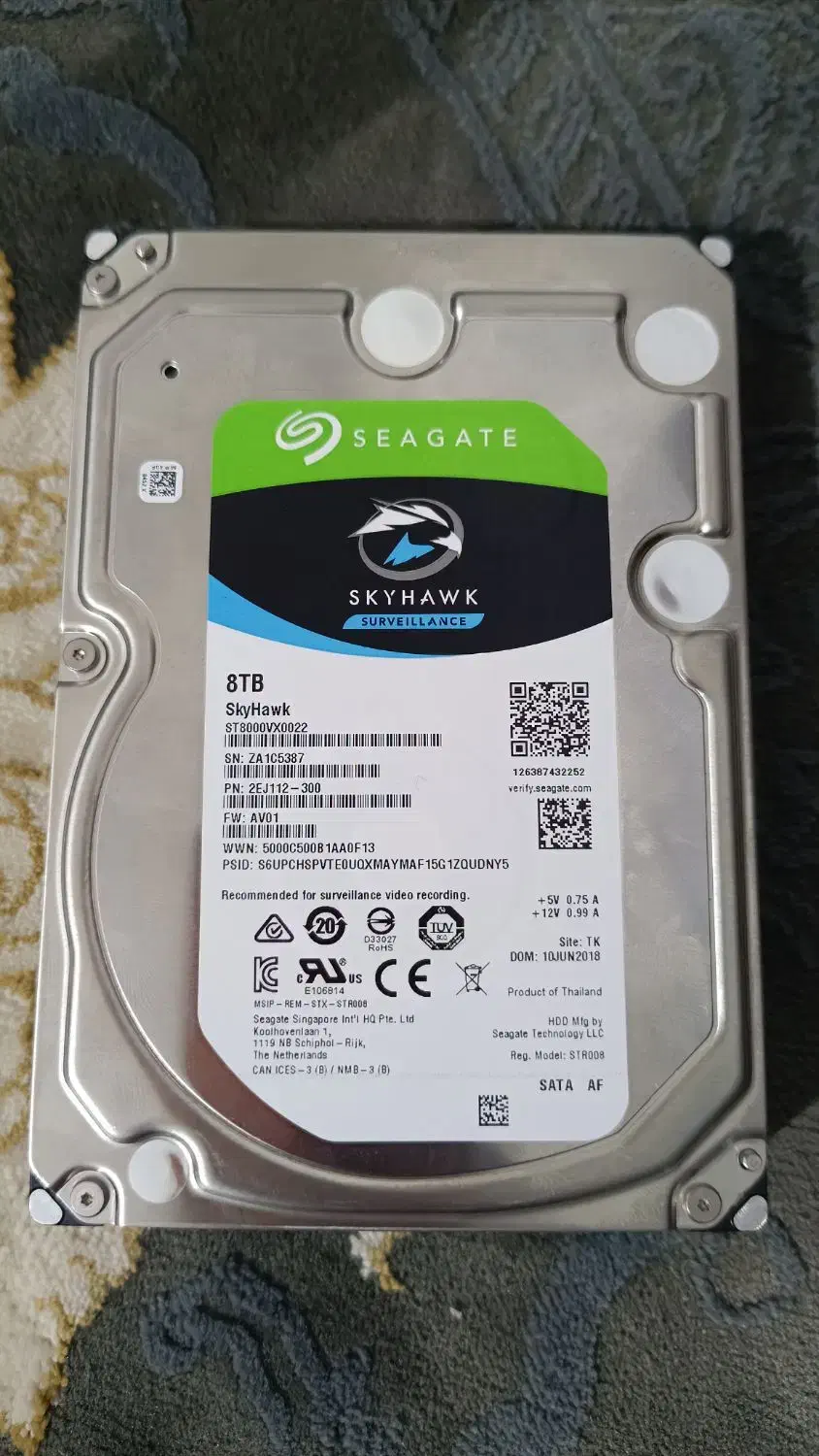 هارد 8ترابایت|قطعات و لوازم جانبی رایانه|تهران, فرودگاه مهرآباد|دیوار