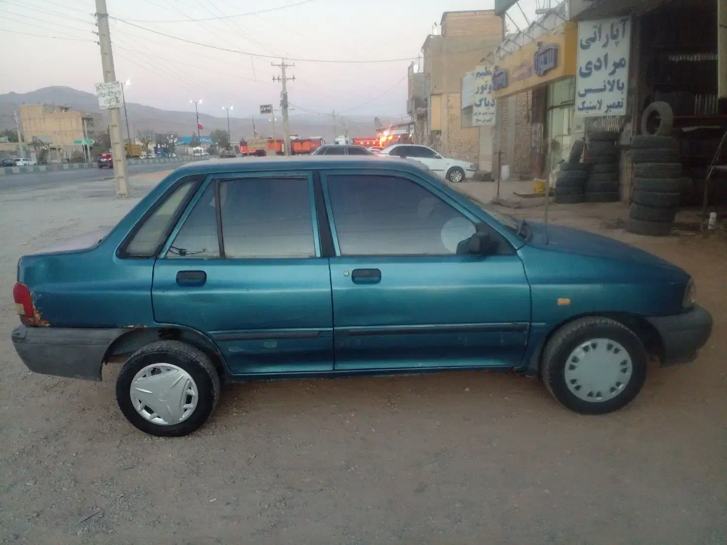 پراید مدل ۸۷ دورنگ.|خودرو سواری و وانت|خانمیرزا, |دیوار