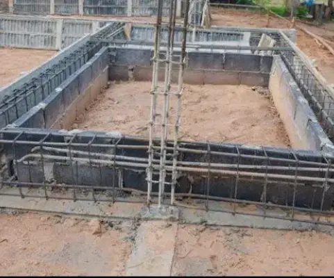 شناژ‌ کار و‌ سنگ‌ چینی‌ و‌ همه ی‌ کارهای‌ ساختمان|خدمات پیشه و مهارت|آبادان, |دیوار