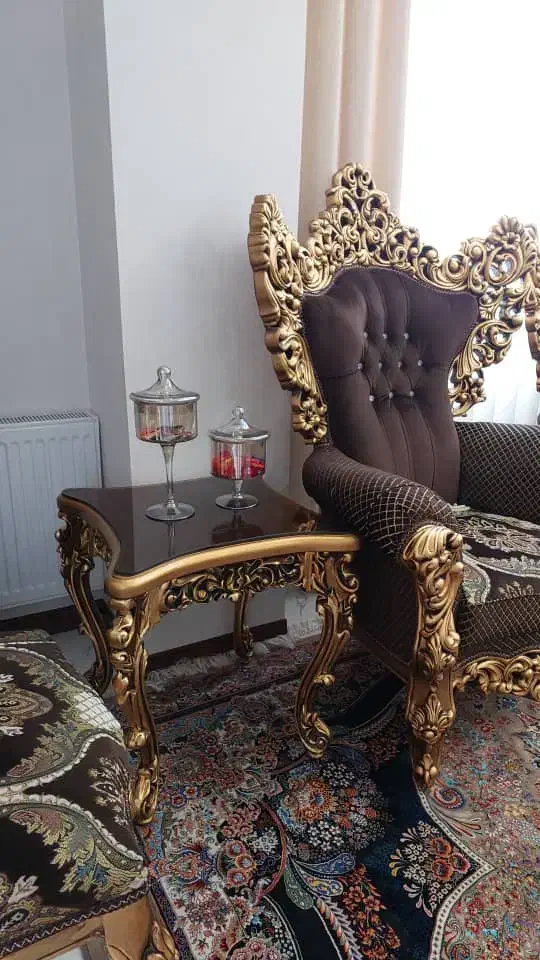 مبلمان سلطنتی|مبلمان خانگی و میز عسلی|اسلام‌شهر, شهرک واوان|دیوار