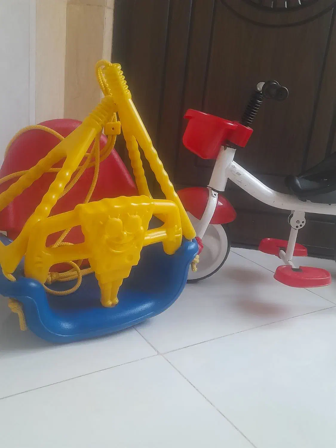 سه چرخه و تاب|اسباب‌بازی بچه|محمدشهر, محمدشهر|دیوار