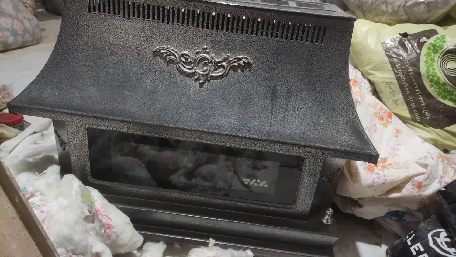 بخاری سالم و ورق سنگین|بخاری، هیتر، شومینه|قم, قلعه کامکار|دیوار